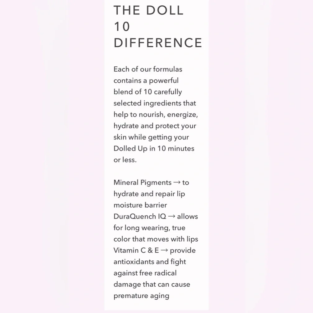 Doll 10 Hydrogel foundation DEEP